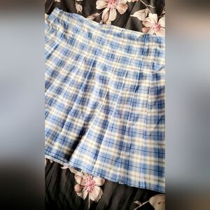Large Blue Skirt by SHEIN